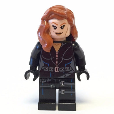 LEGO Minifigure-Black Widow-Super Heroes / Avengers-SH035-Creative Brick Builders